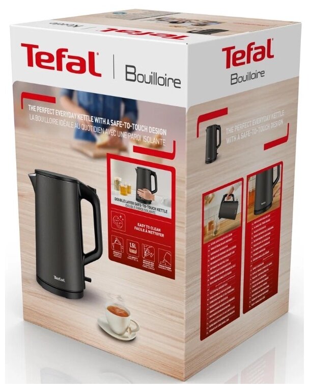 Электрочайник Tefal DOUBLE LAYER KI583E10 - фотография № 3