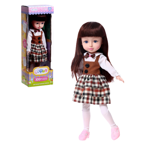 Купить Кукла интерактивная «София», 300 вопросов и ответов на них, нет бренда