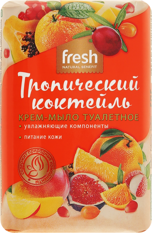 Крем-мыло FRESH Тропический коктейль, 90г