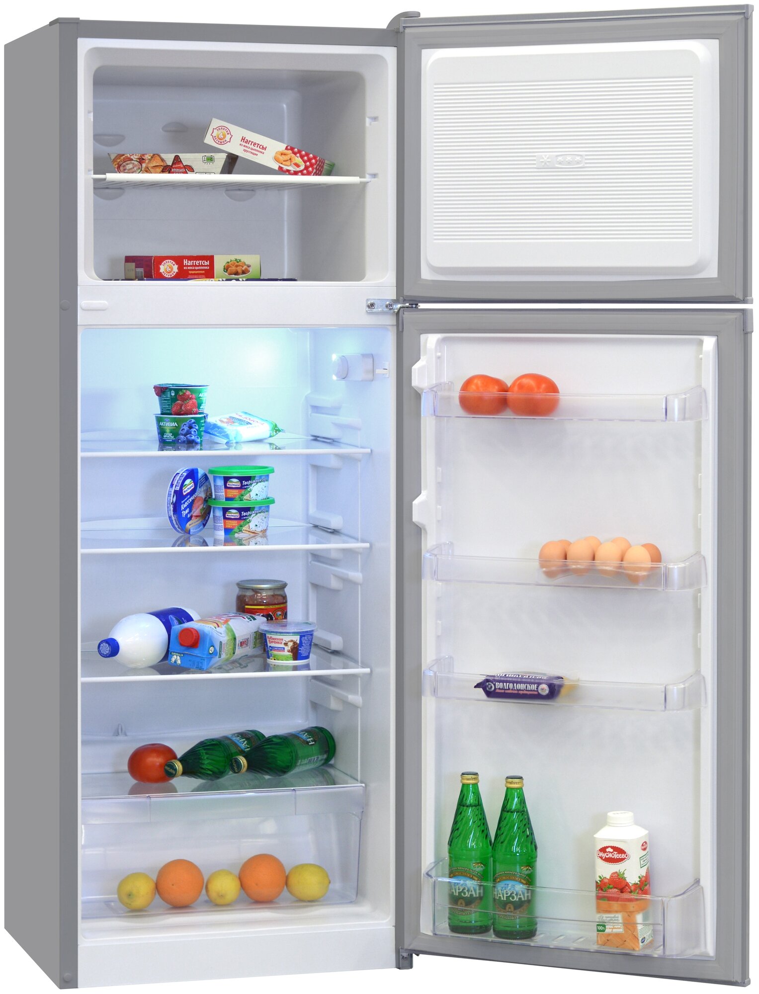 Холодильник NORDFROST NRT 145-332, серебристый - фотография № 2