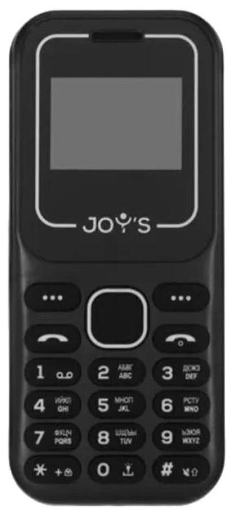 Мобильный телефон Joys S19 DS Black - фото №9