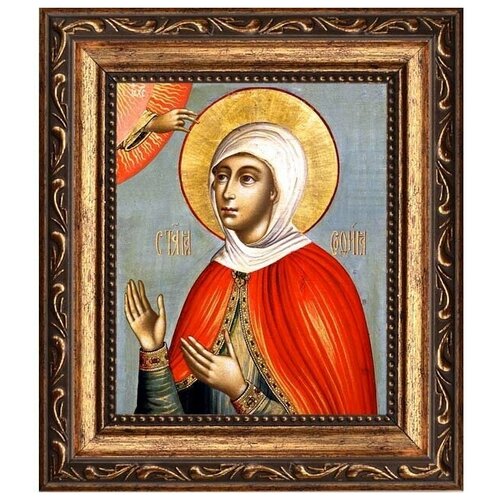 София Египетская мученица. Икона на холсте.