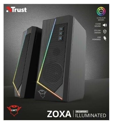 Акустическая система Trust Gaming GXT 609 Zoxa черная