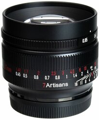 Объектив 7artisans 50mm F0.95 Canon EOS-M, черный