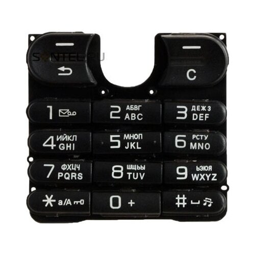 Клавиатура Sony Ericsson W200 черный