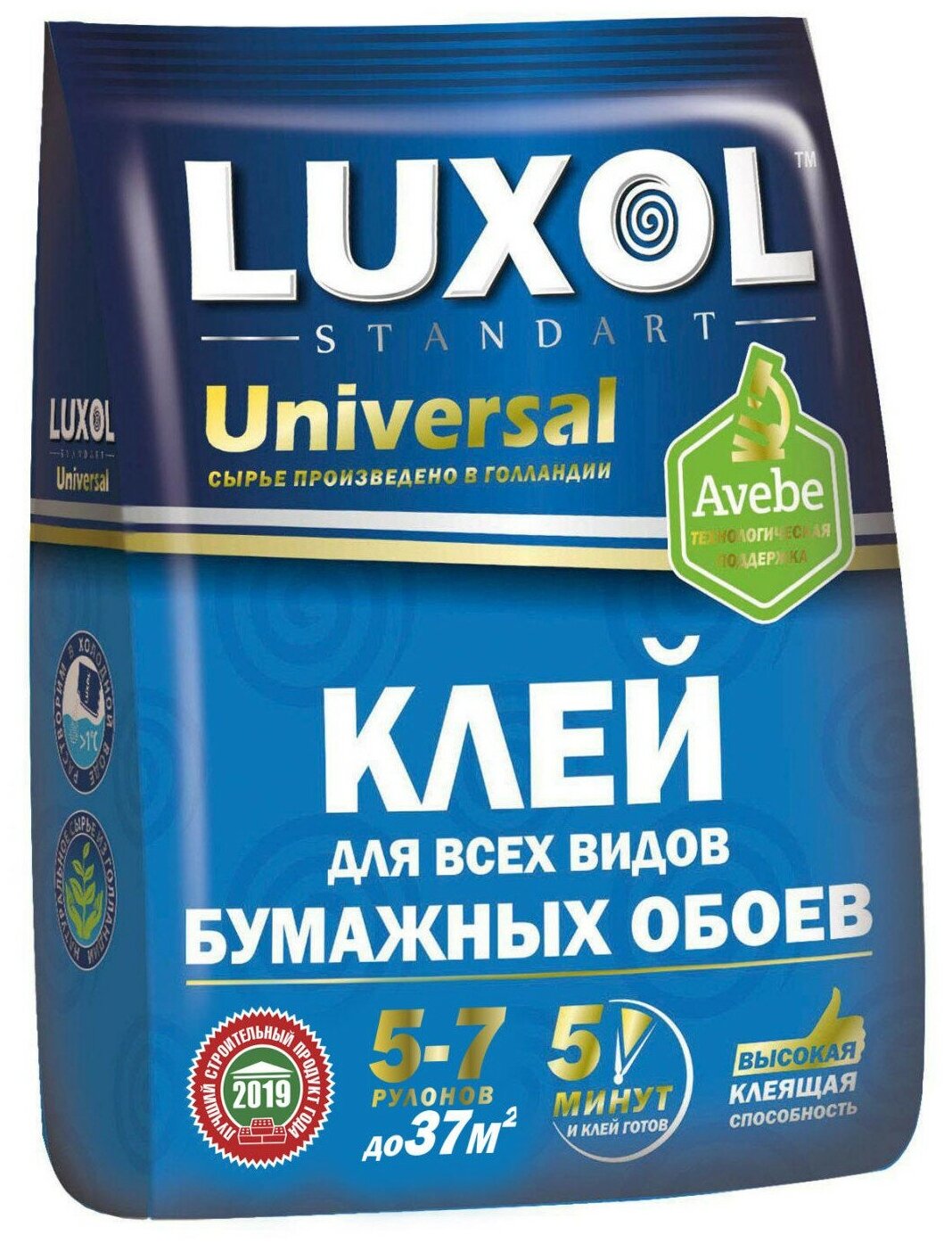 Клей обойный «LUXOL универсал» (Standart) пакет 180г.