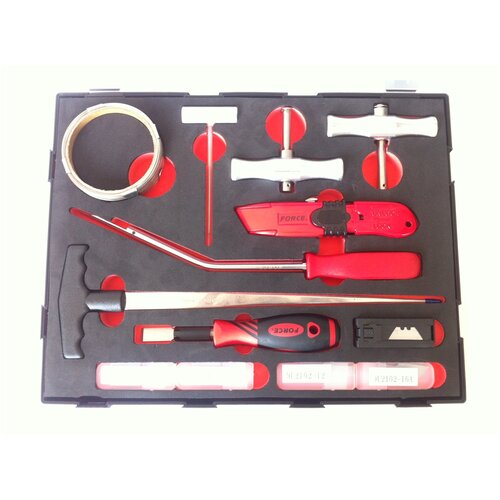 Набор для демонтажа автостекол 13 пр FORCE K913M1