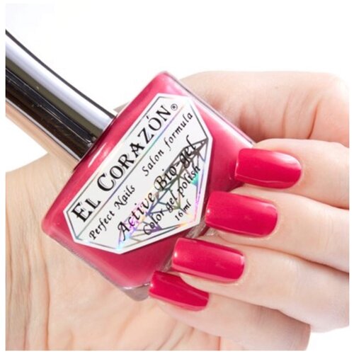 EL Corazon Лак для ногтей Shimmer, 16 мл, 423/12 el corazon топ для гель лака ideal top gel polish 7 мл