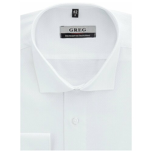 фото Рубашка greg, размер 174-184/44, белый