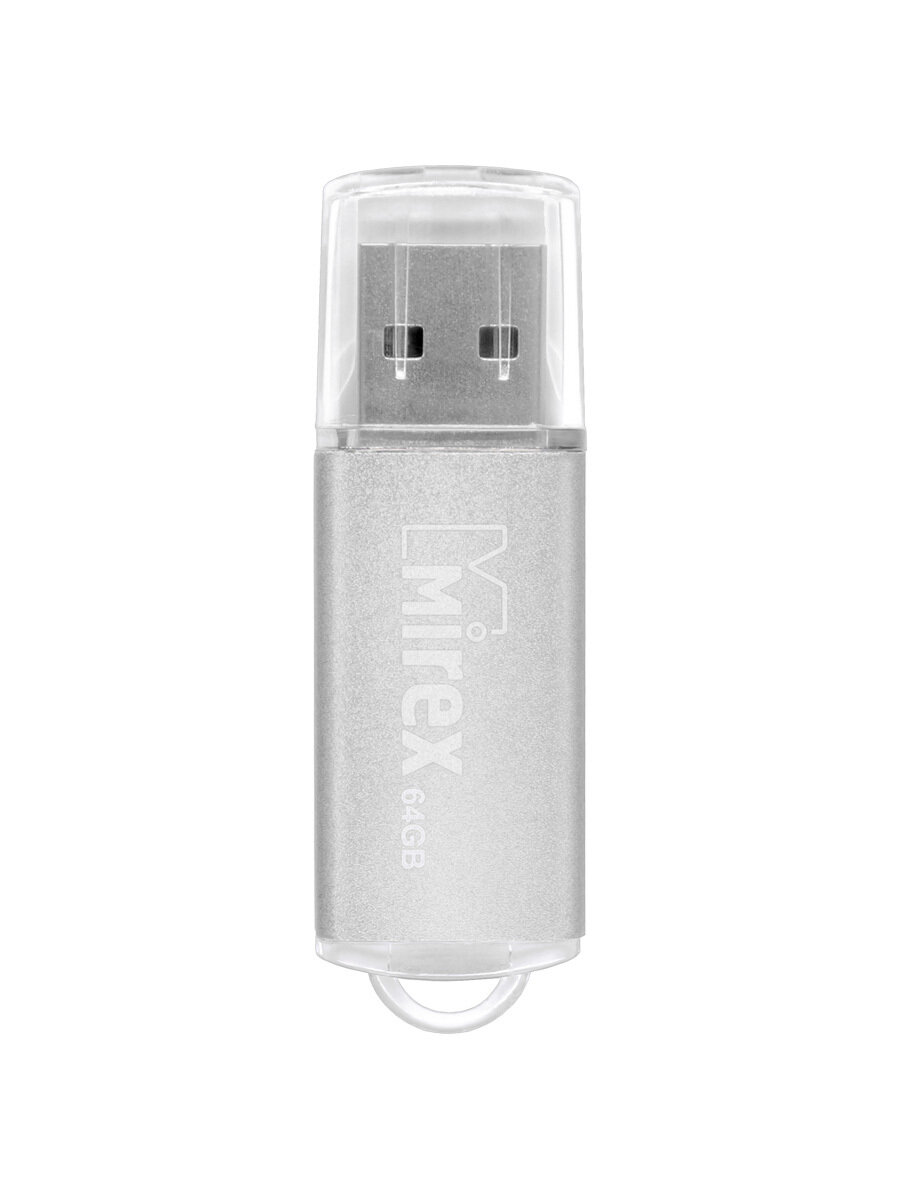 USB Флеш-накопитель MIREX UNIT SILVER 64GB