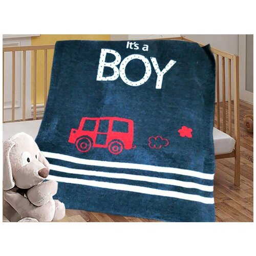 плед детский Пантекс хлопок Машинка