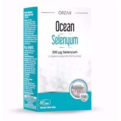 Selenyum/Селен 200mg, Orzax Ocean, 60 таблеток