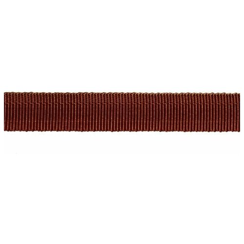 Тесьма брючная, 15 мм x 25 метров, цвет коричневый