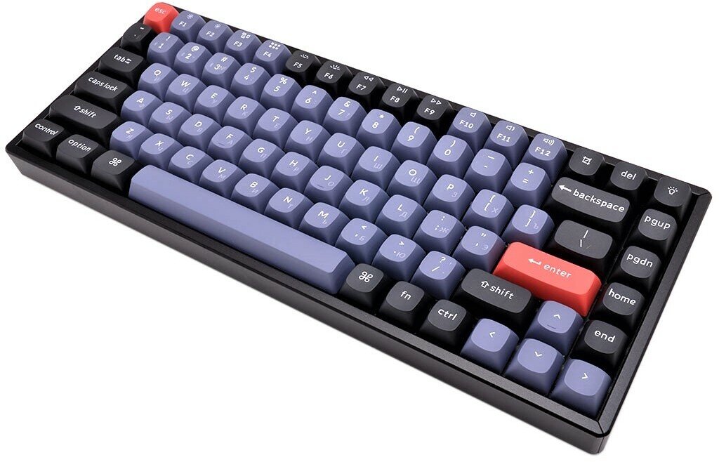 Клавиатура Keychron K2, 84 клавиши RGB подсветка, Hot-Swap, Gateron Red Switch (K2-C1H) - фото №10