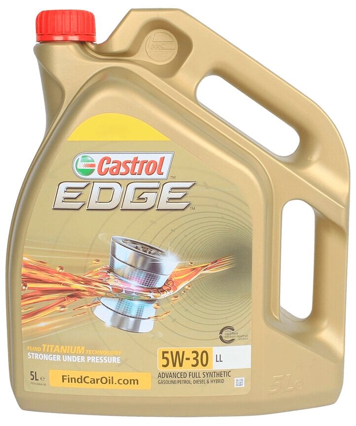 Castrol EDGE SAE 5W30, LL 5L (масло моторное)