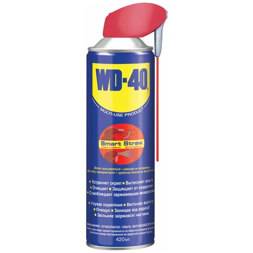 Средство WD-40 универсальное 420 мл для тысячи применений в офисе быту производстве WD00022 2216₽
