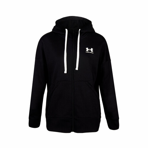 Свитер Under Armour, размер L, черный толстовка under armour ua rival fleece fz hoodie дети 1357609 001 ymd