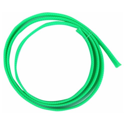 Оплётка для кабелей Phobya Flex Sleeve 10mm 1m UV Green 93031