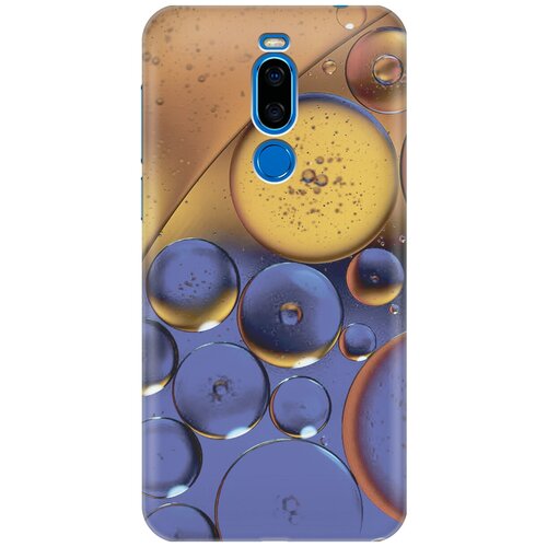 фото Силиконовый чехол на meizu x8 / мейзу х8 с принтом "букет из разнозветных ромашек" gosso