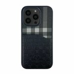 Чехол Santa Barbara Polo & Racquet Club PLAID для смартфона Apple iPhone 14 Plus, черный - изображение