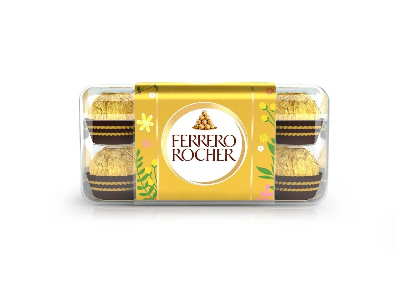 Конфеты Ferrero Rocher хрустящие из молочного шоколада 200г - фото №2