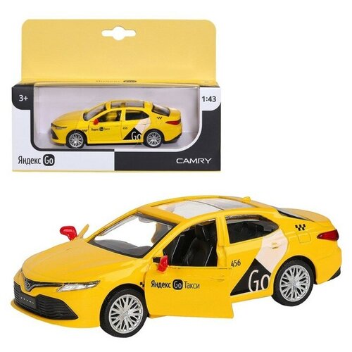 Купить Модель 1:43 Яндекс GO Toyota Camry, желтый 1251485JB Автопанорама