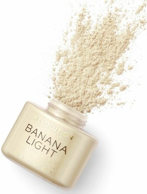 Revolution Makeup Пудра рассыпчатая Loose Baking Powder Banana Light