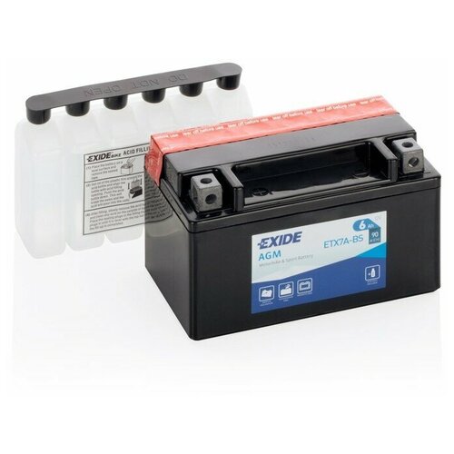 Аккумуляторная Батарея Exide Agm [12v 6ah 90a B0] EXIDE арт. ETX7A-BS