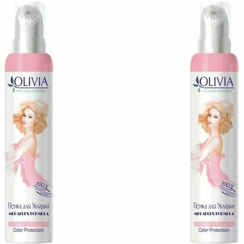 Пенка для волос Olivia с экстрактом родиолы розовой, 2 шт. по 150 мл
