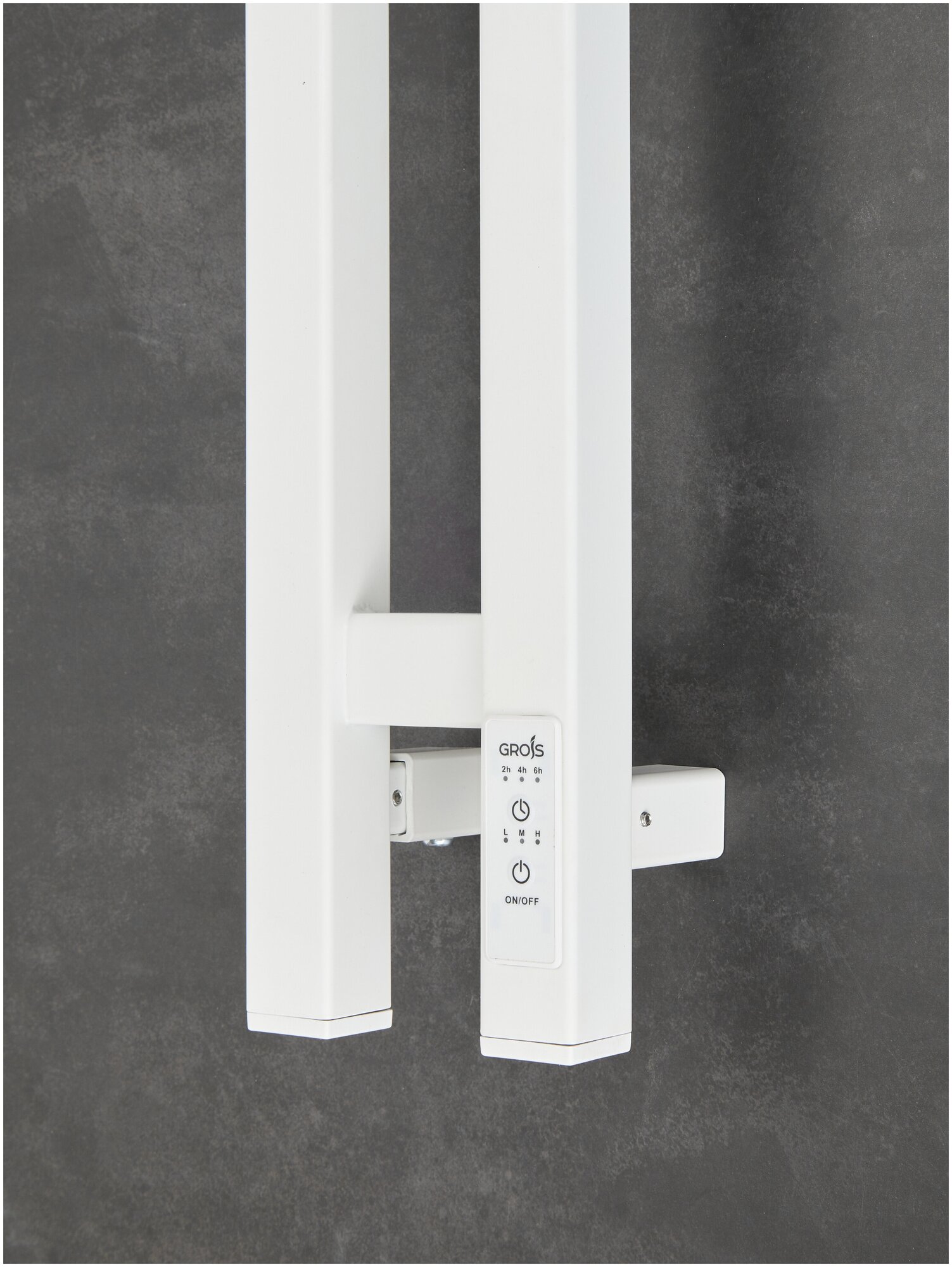 Полотенцесушитель Электрический Orso 1200x110мм белый матовый с терморегулятором, таймером - фотография № 9