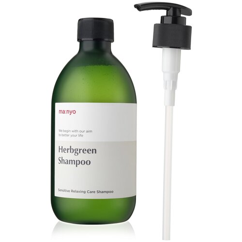 Manyo Factory Питательный шампунь для волос на основе трав SHAMPOO HERB GREEN
