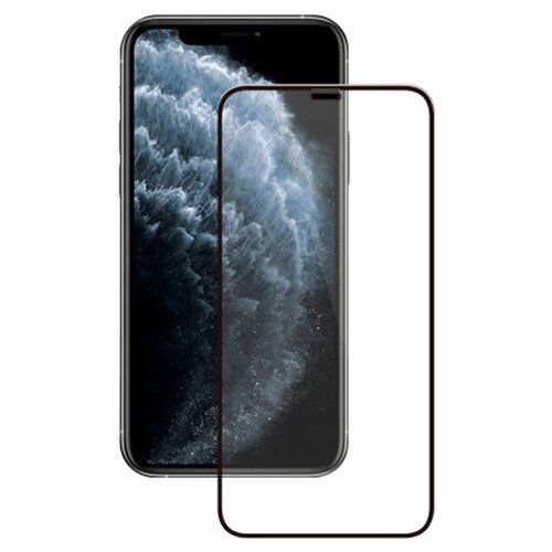 Защитное стекло Ainy для APPLE iPhone 12 Full Screen Cover 3D 0.2mm Black AF-A1906R