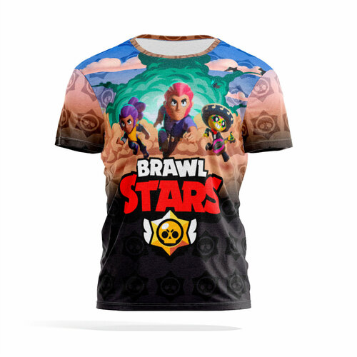 фото Футболка panin brand, размер s, черный, серый