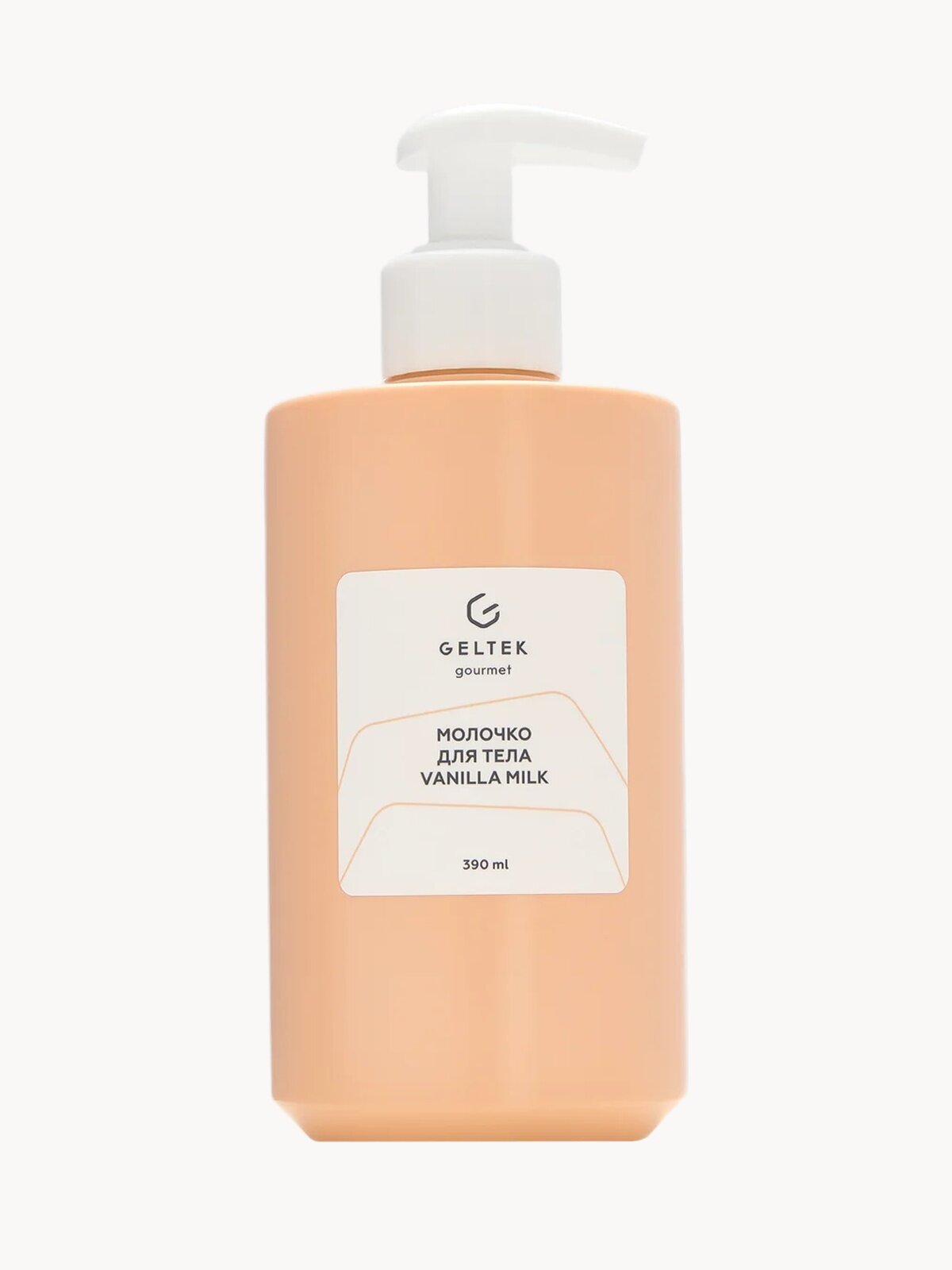 Гельтек Молочко для тела увлажняющее Vanilla Milk Geltek Gourmet, 390 мл