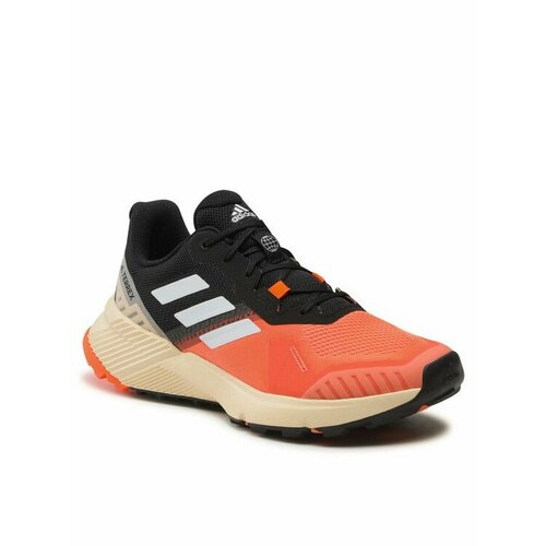 Кроссовки adidas, размер EU 42, оранжевый футболка adidas xtep fashion mesh light low running shoes black pink green черный