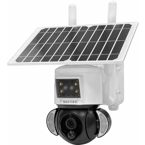 Уличная поворотная 4G PTZ камера видеонаблюдения 3МП с солнечной батареей STARVIS COLORVU 517C3M4GEU 870000₽