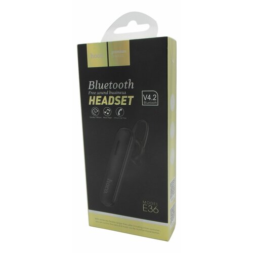 Bluetooth гарнитура HOCO E36 Черная 68100₽