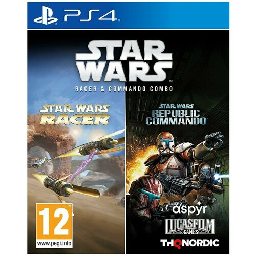 Star Wars: Racer & Commando Combo [PS4, английская версия] - CIB Pack трэвисс карен republic commando огневой контакт звёздные войны