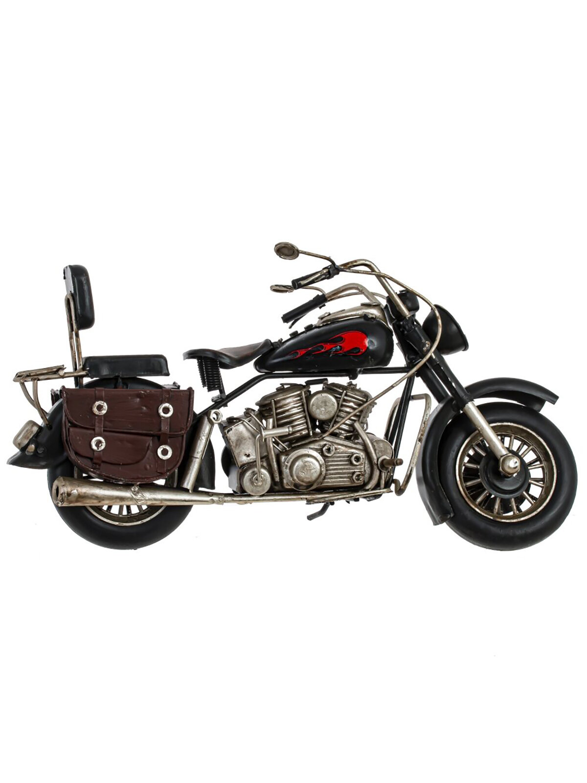 Изделие декоративное Remecoclub Мотоцикл, металлическое, 15x27x9 см