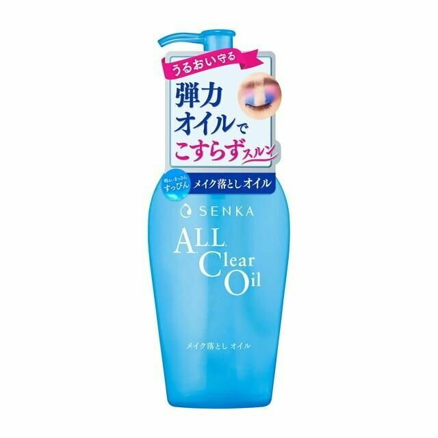 SHISEIDO Гидрофильное масло для снятия макияжа Senka All Clear Oil, 230мл