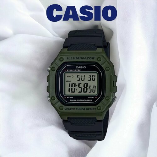 casio w 218h 3a Наручные часы CASIO, черный