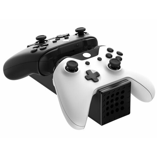 зарядное устройство для контроллеров xbox series s x dobe tyx 532x Зарядная станция для 2х геймпадов Xbox Series + 2 аккумулятора (Dobe TYX-0647B)