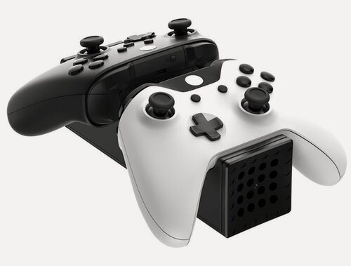 Изображение товара Зарядная станция для 2х геймпадов Xbox Series + 2 аккумулятора (Dobe TYX-0647B)