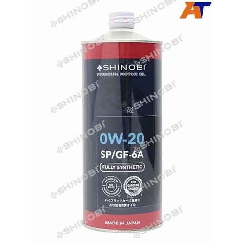 Масло моторное синтетическое SHINOBI SP /GF-6A 0W-20 1L