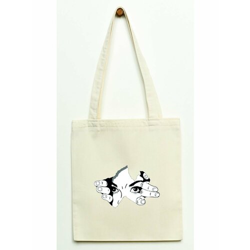 Сумка шоппер , бежевый