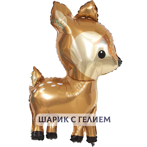 фото Воздушный шар с гелием для девочки или мальчика "лесной олень" купить шары