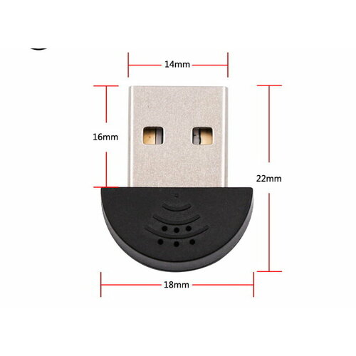 PC-1 USB компьютерный мини микрофон для ноутбука ПК Драйвера не нужны Качество звука Размер 22mm 69000₽