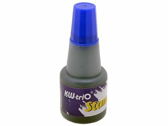 фото Краска штемпельная "KW-trio", 24 мл, черный, 290071