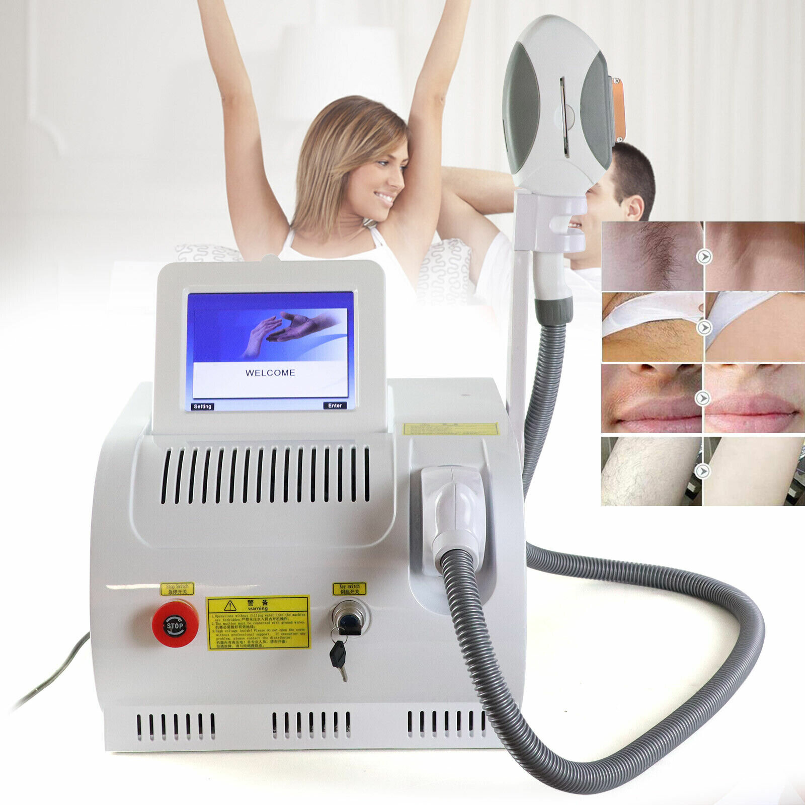 "Лазер для удаления волос" - аппарат для эпиляции IPL FR-IP01