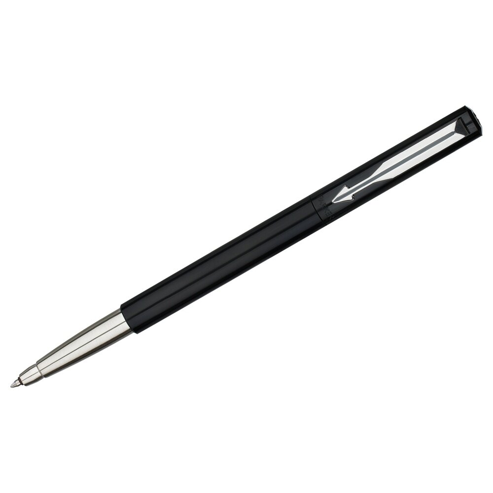 Ручка-роллер Parker "Vector Black" синяя, 0,8 мм, подарочная упаковка (S0319630)